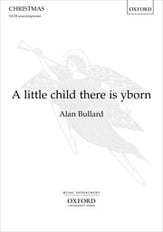 A Little Child There Is Yborn SATB choral sheet music cover